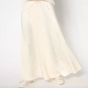 Peace Love World Black Label Petite Satin Skirt, Pristine sz PL a615071